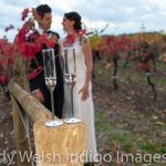 All Saints Estate Winery wedding of Bri and Kale Watkins